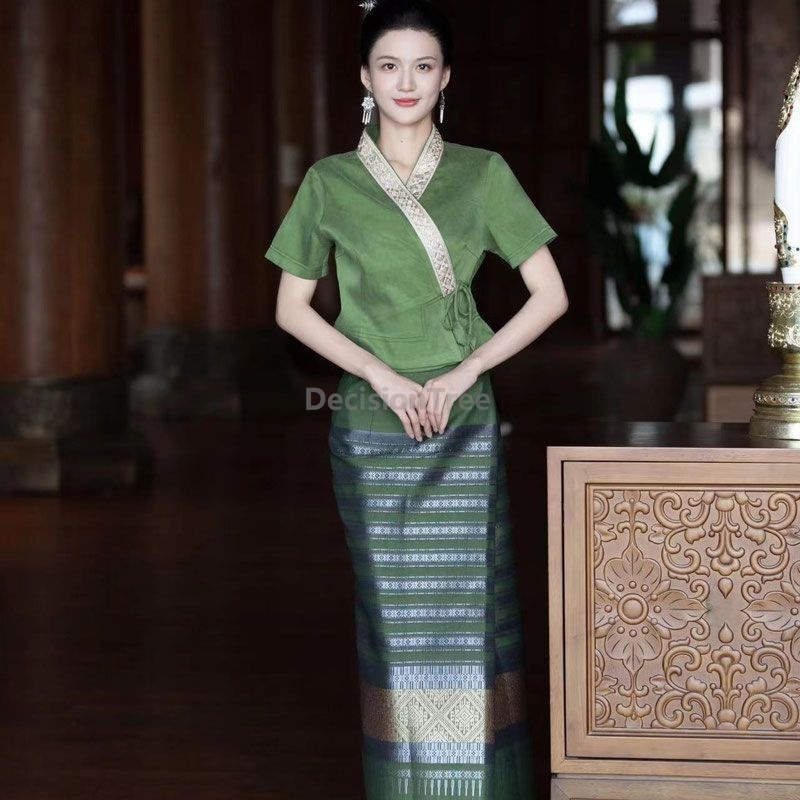 Batik Sarong Wrap - 2025 temperament southeast asian style thailand
