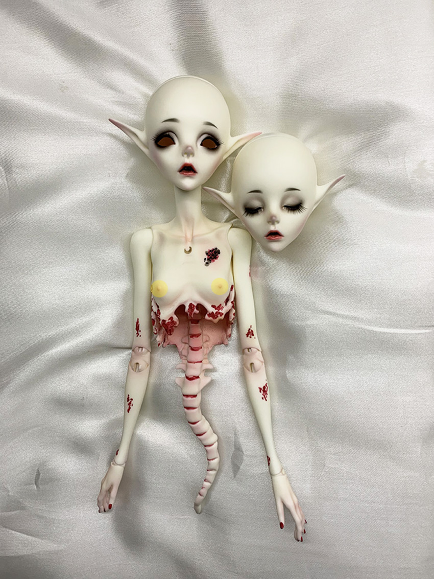 Zombies BJD SD Doll 1/6 Joint  - Ethnic Fashion Girls recension och pris