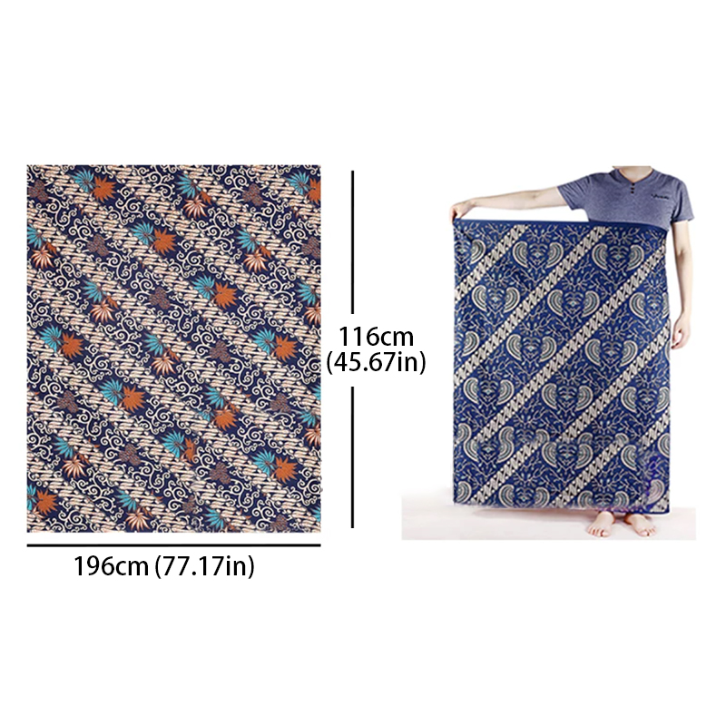 Unisex Traditional Southeast A - Batik Sarong Wrap recension och pris
