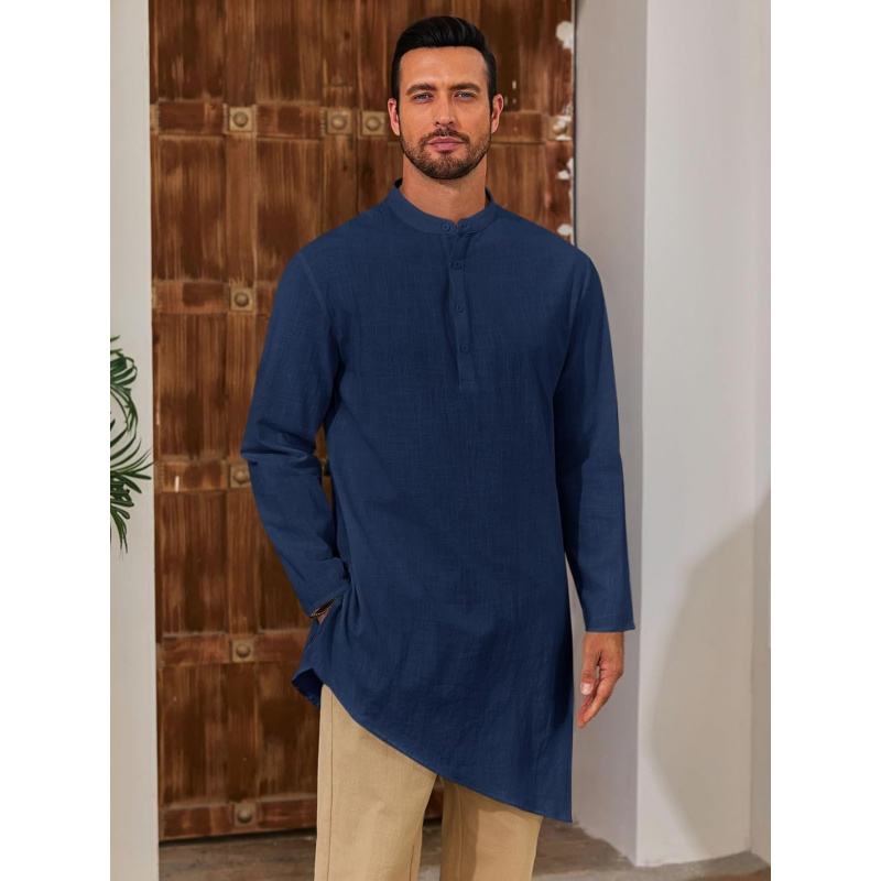 Mens Kaftan Robe Thobe Cotton  - Kurta Men Cotton recension och pris