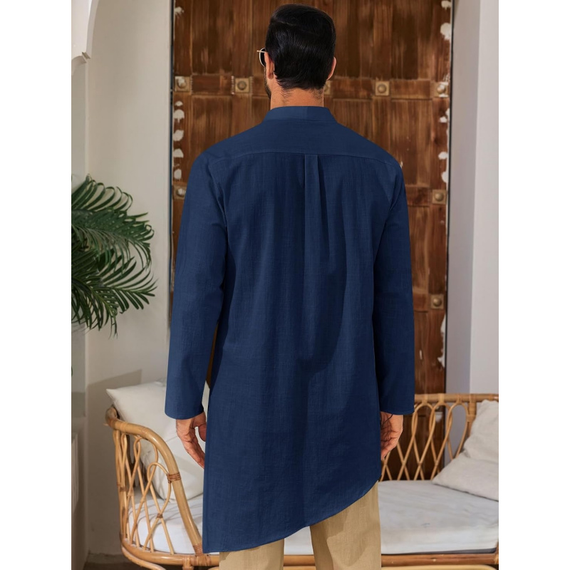 Mens Kaftan Robe Thobe Cotton  - Kurta Men Cotton recension och pris