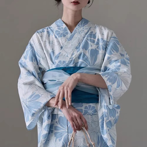 Traditional Yukata Kimono Cott - Ethnic Fashion Girls recension och pris