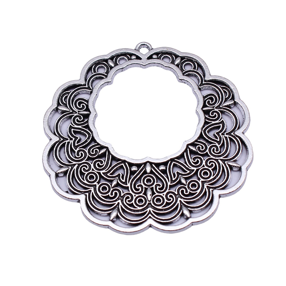 Boho Ethnic Mandala Pendant Fl - Ethnic Boho Fashion recension och pris