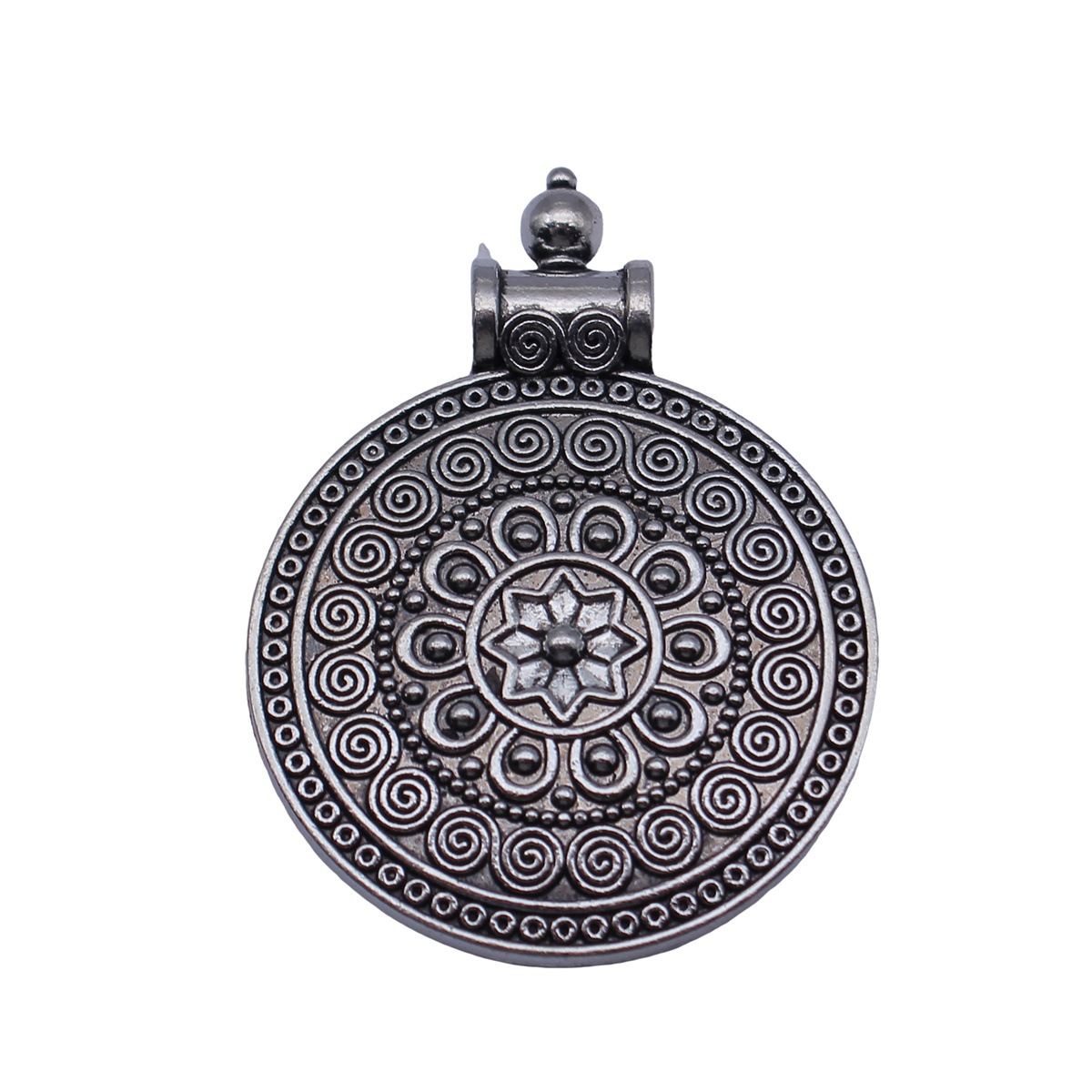 Boho Ethnic Mandala Pendant Fl - Ethnic Boho Fashion recension och pris