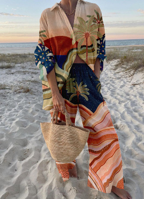 Casual boho Printed 2 Piece Se - Ethnic Fashion Collection recension och pris