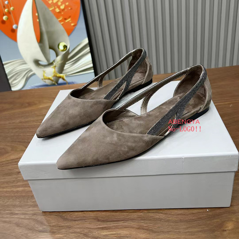 2026 Autumn New Suede Flat Loa - Ethnic Fashion Walk recension och pris