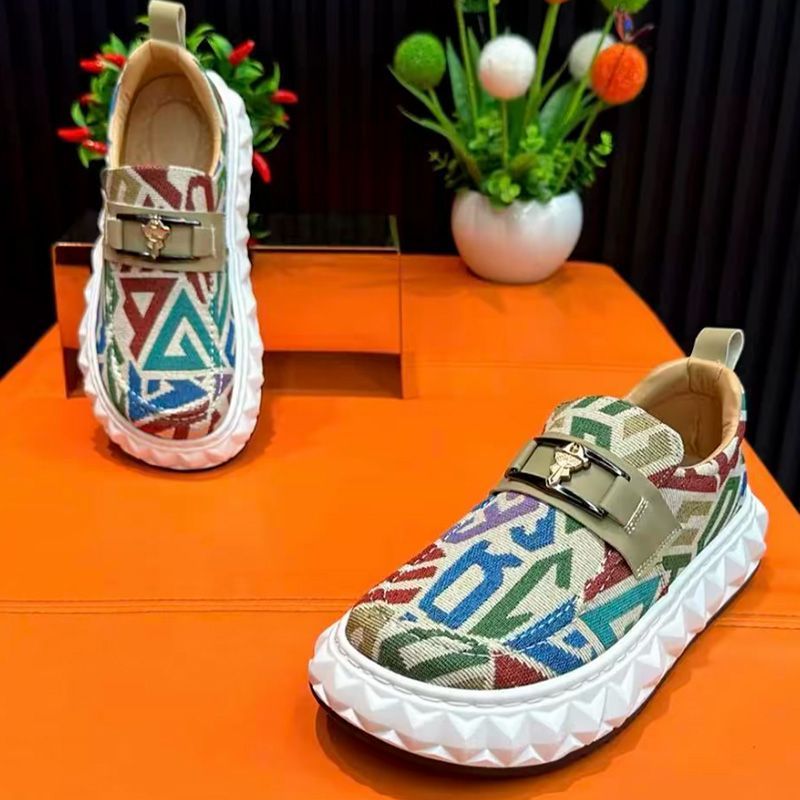 Men's Ethnic Printed Shoes, Th - Ethnic Fashion Walk recension och pris