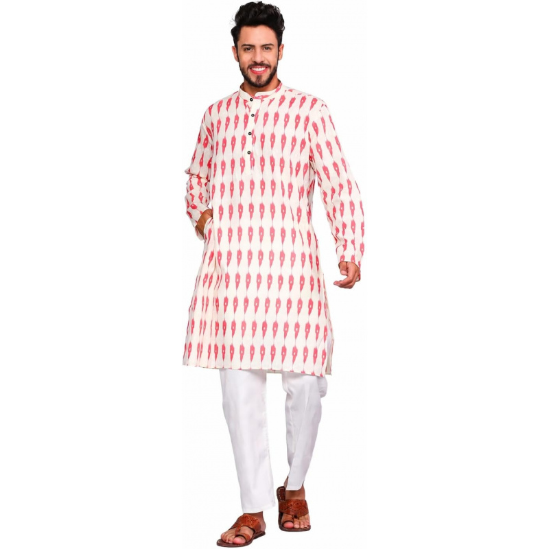 Mens Pure Cotton Kurta Pajama  - Kurta Men Cotton recension och pris