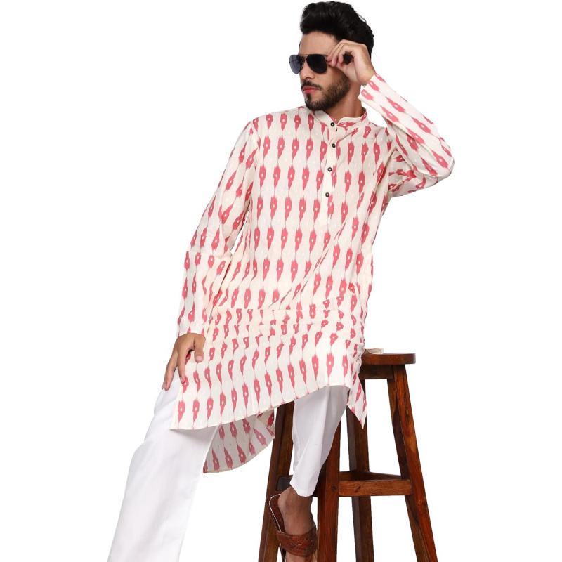 Mens Pure Cotton Kurta Pajama  - Kurta Men Cotton recension och pris