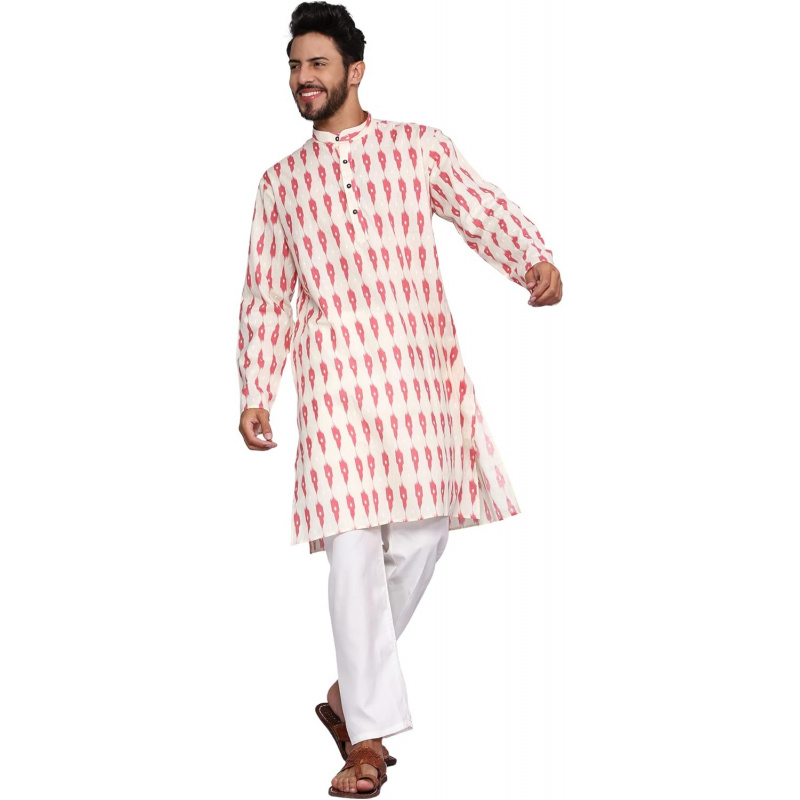 Mens Pure Cotton Kurta Pajama  - Kurta Men Cotton recension och pris