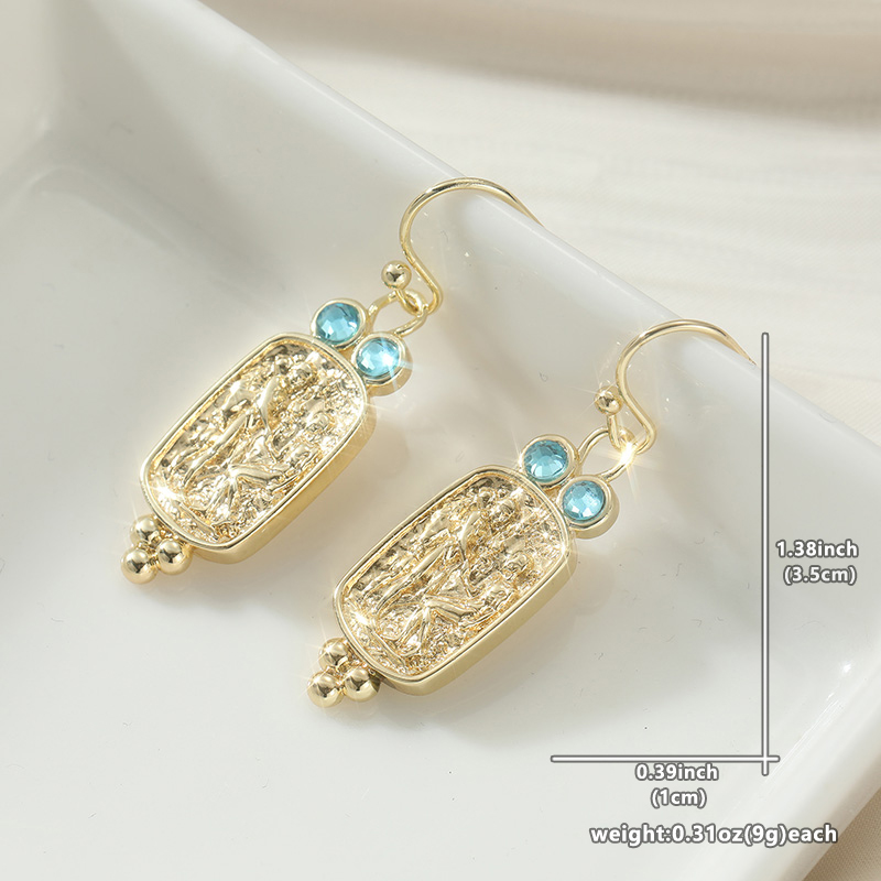 Vintage Inlaid Sea Blue CZ Dan - Ethnic Wear In Fashion recension och pris