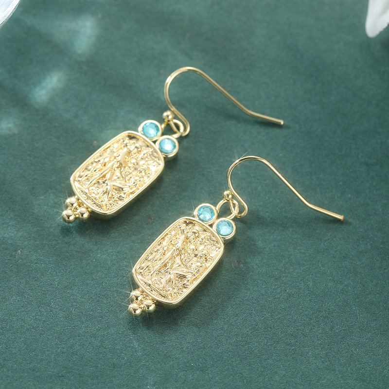 Vintage Inlaid Sea Blue CZ Dan - Ethnic Wear In Fashion recension och pris