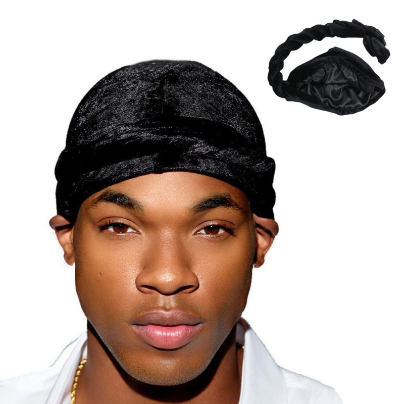 Solid Color Men's Velvet Head  - Ethnic Fashion Designer recension och pris