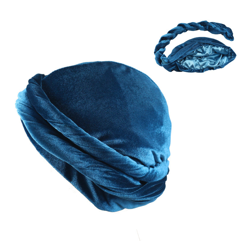 Solid Color Men's Velvet Head  - Ethnic Fashion Designer recension och pris