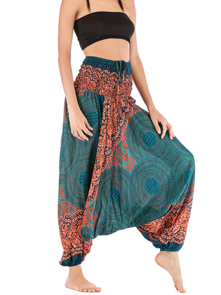 Retro Boho Floral Print Casual - Ethnic Boho Fashion recension och pris