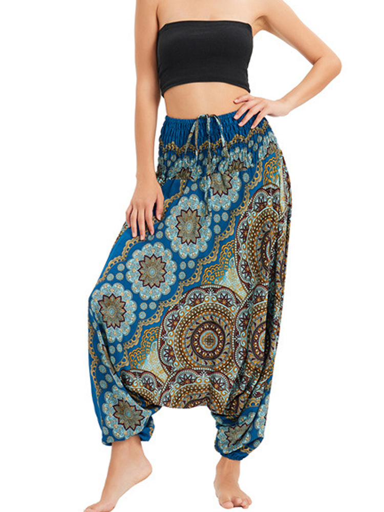 Retro Boho Floral Print Casual - Ethnic Boho Fashion recension och pris