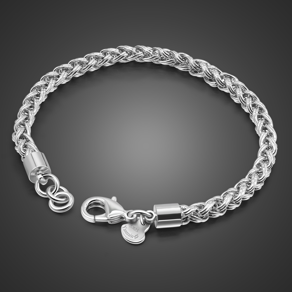 Men's Solid 925 Sterling Silve - Ethnic Wear In Fashion recension och pris
