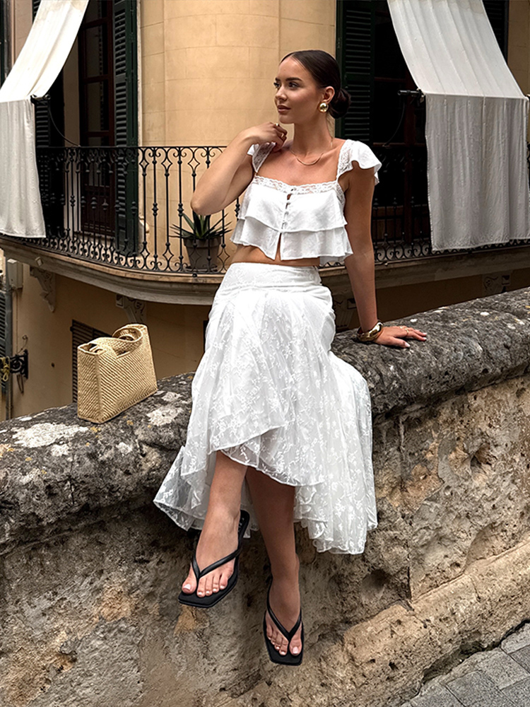 2026 Summer Fashion Square Nec - Ethnic Fashion Collection recension och pris