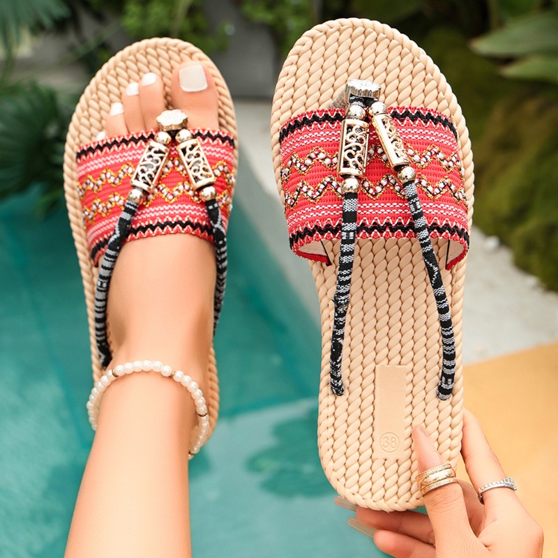 2026 New Women's Bow-Decorated - Ethnic Fashion Walk recension och pris