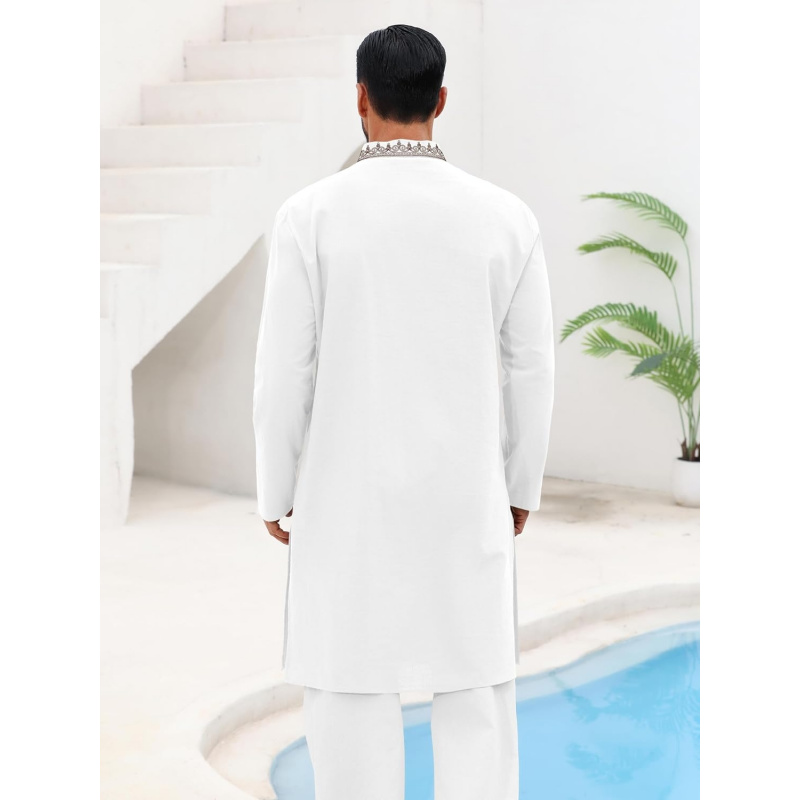 Mens Kaftan Thobe Cotton Henle - Kurta Men Cotton recension och pris