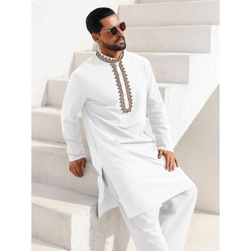 Mens Kaftan Thobe Cotton Henle - Kurta Men Cotton recension och pris