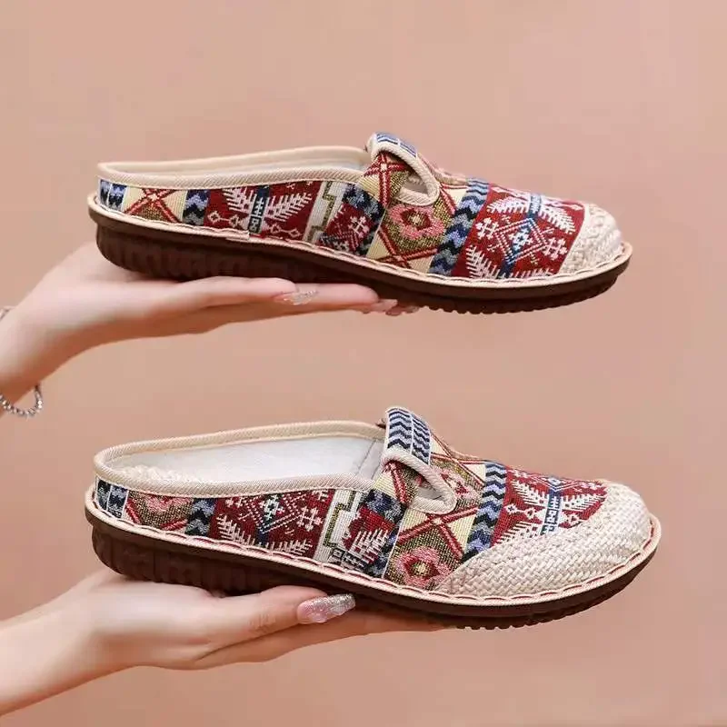 Womens Ethnic Style Slippers F - Ethnic Fashion Walk recension och pris