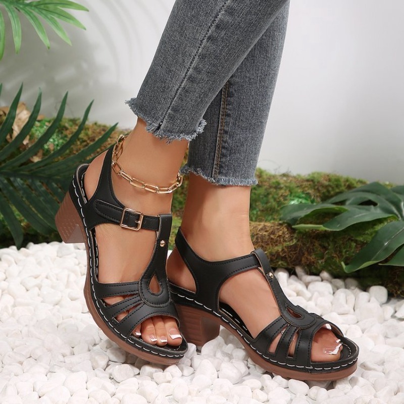 Women Ethnic Wedge Sandals Emb - Ethnic Fashion Walk recension och pris