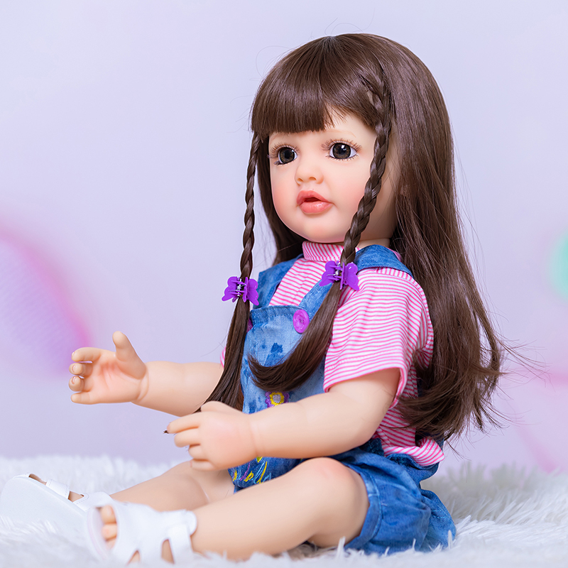 50CM Full Body Silicone Reborn - Ethnic Fashion Girls recension och pris