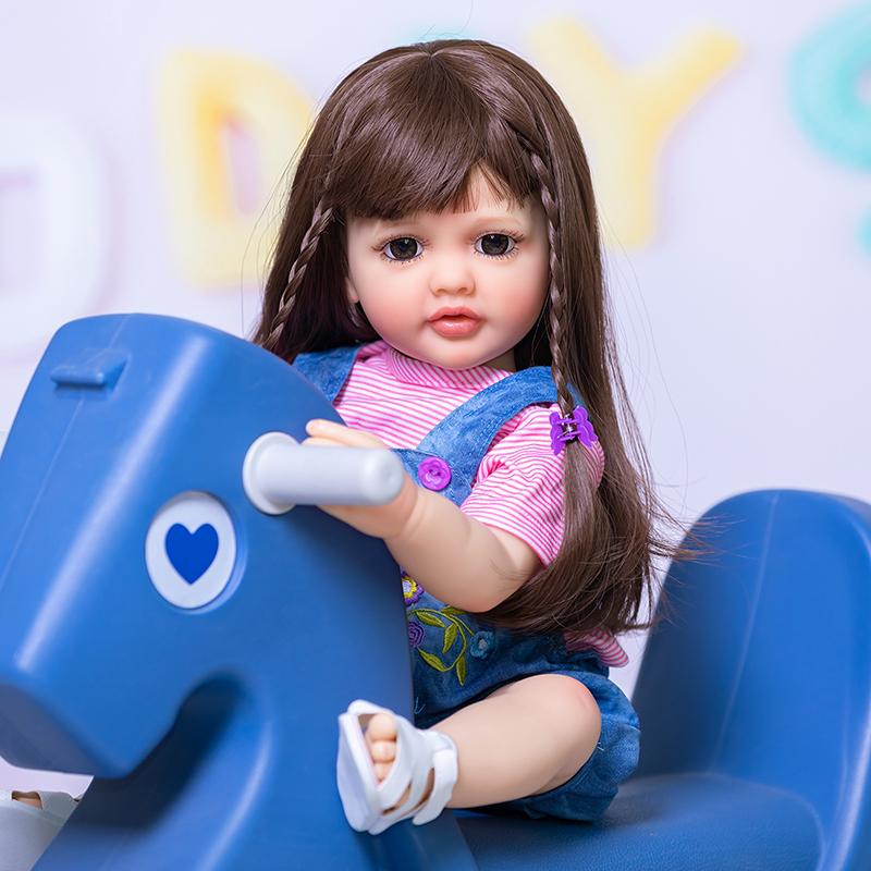 50CM Full Body Silicone Reborn - Ethnic Fashion Girls recension och pris