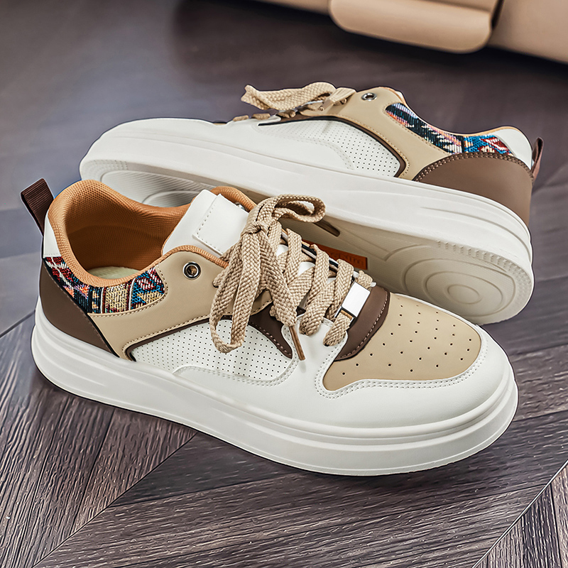Men's White Platform Skate Sho - Ethnic Fashion Walk recension och pris